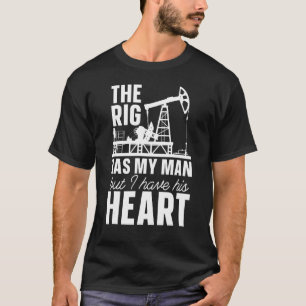 Camiseta Fracker de Fracking de Rig de Furação de Óleo