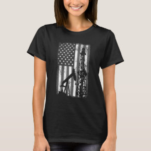 Camiseta Fracking de Sinalizador de Oilfield nos Estados Un