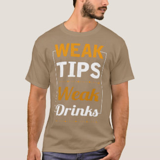 Camiseta Fraco Dica Bebidas Fracas Barman Legal