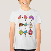 Frações de Donut Humor de Aprendizado de Matemátic