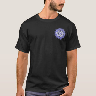 Camiseta Fractal azul 200706072332 da mandala