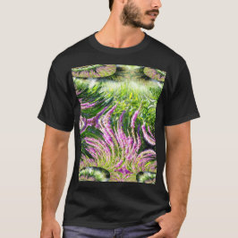 Camiseta Fractal de Paisagem do Cog