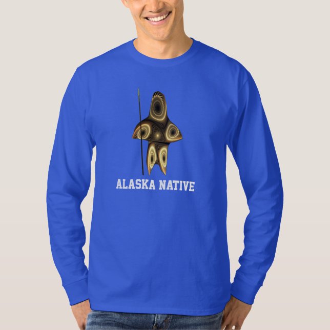 Camiseta Fractal Inuit Hunter (Frente)