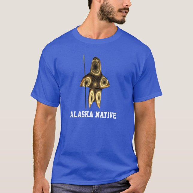 Camiseta Fractal Inuit Hunter (Frente)