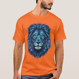 Camiseta Fractal Majesty Lion