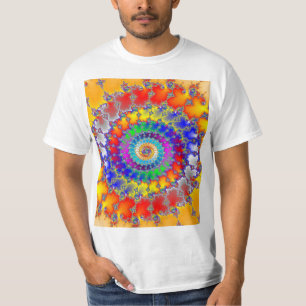 Camiseta Fractal Psicedélico