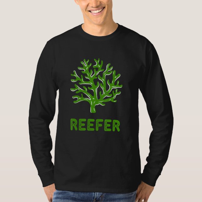 Camiseta Frag de recife de coral de referência (Frente)