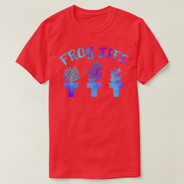 Camiseta Frag Life Coral (Frente do Design)