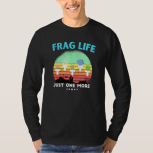Camiseta Frag Life Coral Reef Saltwater Aquário Tanque De A