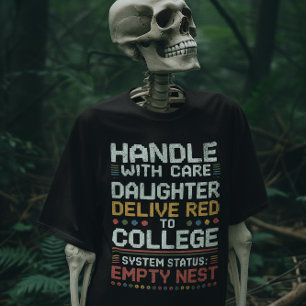 Camiseta frágil, acabei de deixar cair minha filha/Energia 