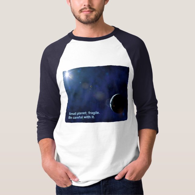 Camiseta Frágil Planeta (Frente)
