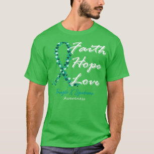 Camiseta Frágil Síndrome X Sensibilização Fé Esperança Amor