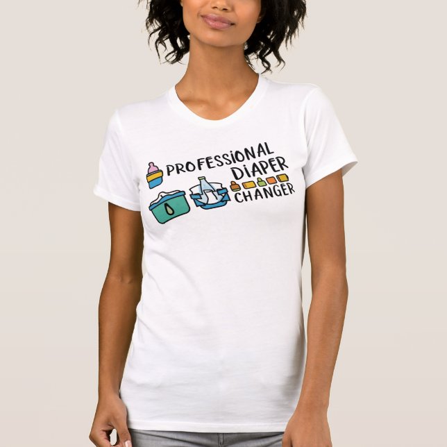 Camiseta Fralda profissional 2 (Frente)