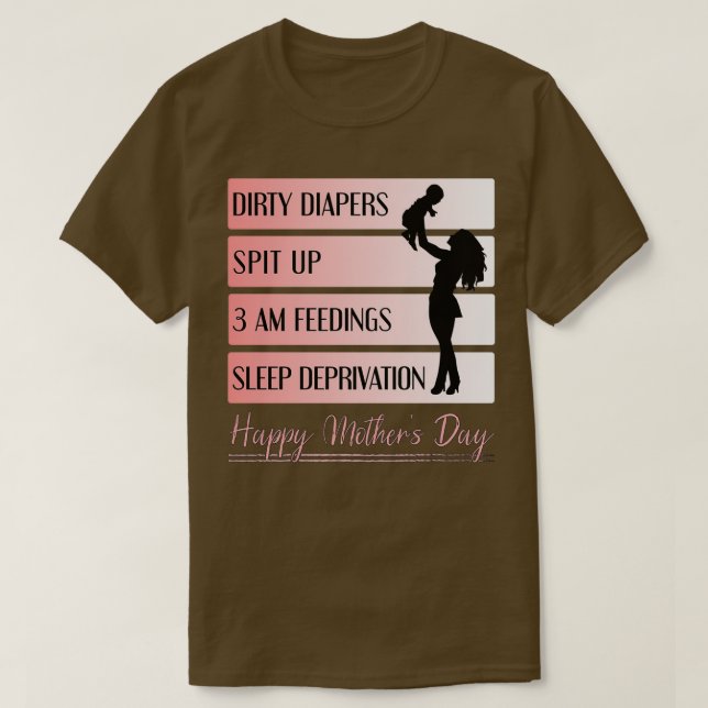 Camiseta Fraldas sujas  (Frente do Design)