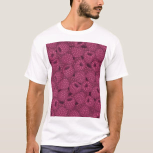 Camiseta Framboesa Vintage: Doce Design.
