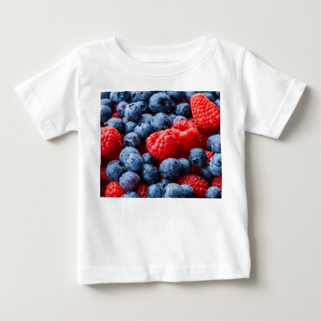 Camiseta Framboesas e amoras-vivas (Frente)