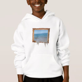 Camiseta Frame Oceano de Espelhamento Fora da Imagem