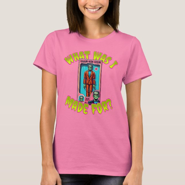 Camiseta Fran-Ken-caneca de cerveja Frankenstein Monster Do (Frente)