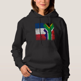 Camiseta França África do Sul Sinaliza Metade da França Sul