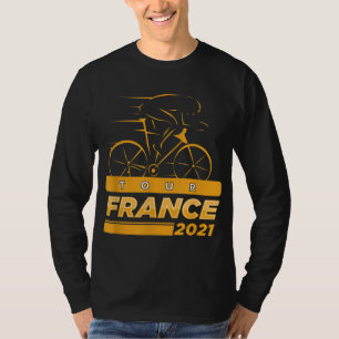 Camiseta França Bicicleta Estrada Francesa Tour Verão Fran