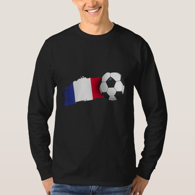 Camiseta França - Bola de Futebol (Frente)