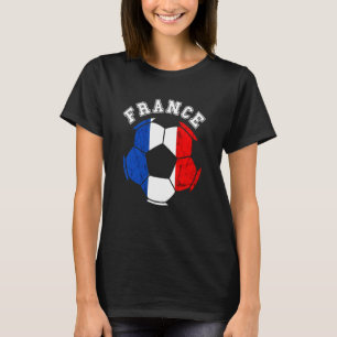 Camiseta França Bola França Seleção Francesa de Futebol Ban