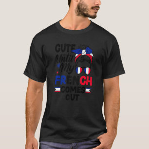 Camiseta França França França França Flag Cute Até Minha Fr