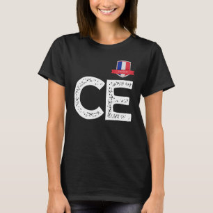Camiseta França França França Human-Flag C e E França