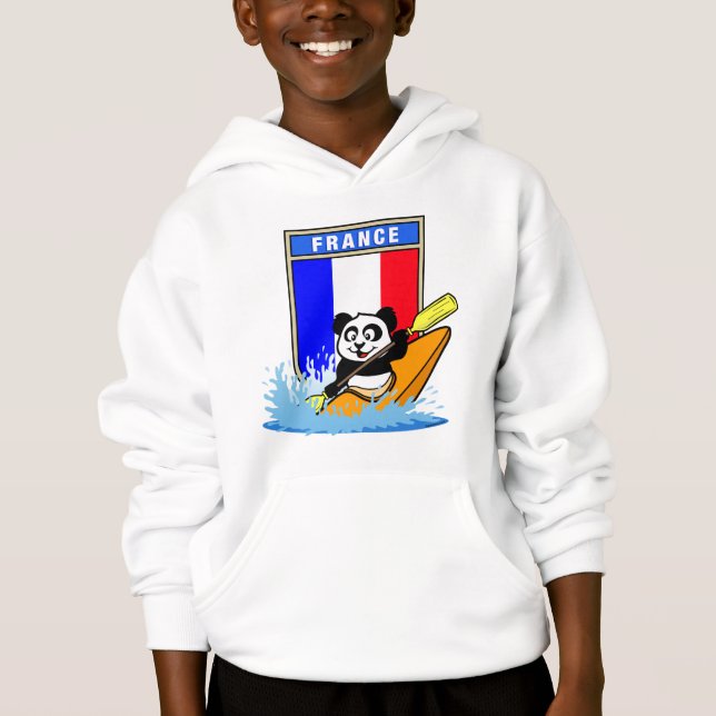 Camiseta França Kayaking Panda (Frente)
