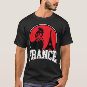 Camiseta França Le coq gaulois les simboles de la france