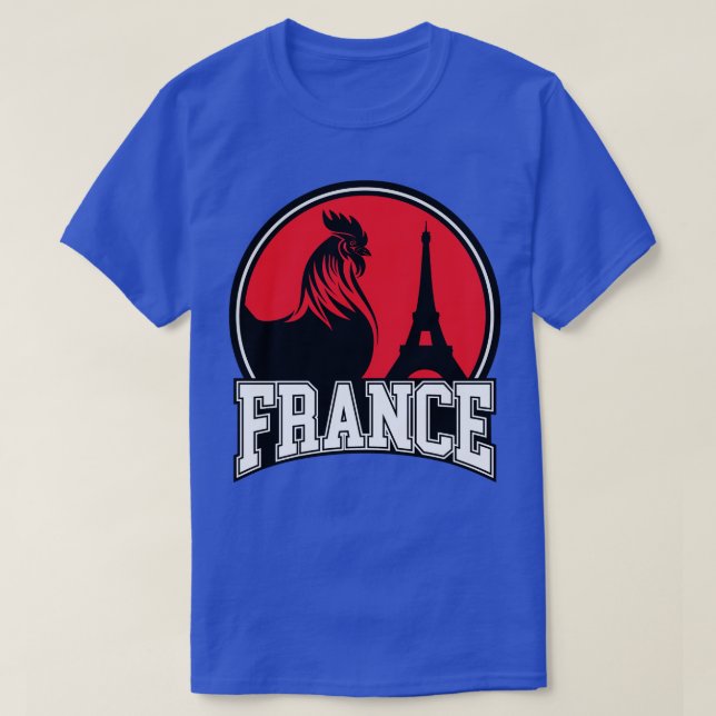 Camiseta França Le coq gaulois les simboles de la france (Frente do Design)