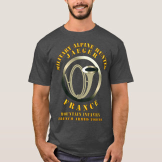 Camiseta França: Militar Alpino Hunter