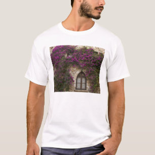 Camiseta França, Provença, Eze. Rosa brilhante