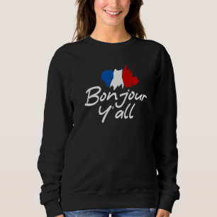 Camiseta França Roots French Bonjour Y'all