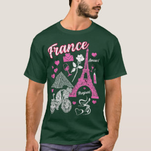 Camiseta França Torre Paris Eiffel