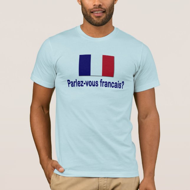 Camiseta Francais de Parlez-vous? (Frente)