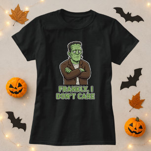 Camiseta Francamente, não me importo com o monstro do Dia d