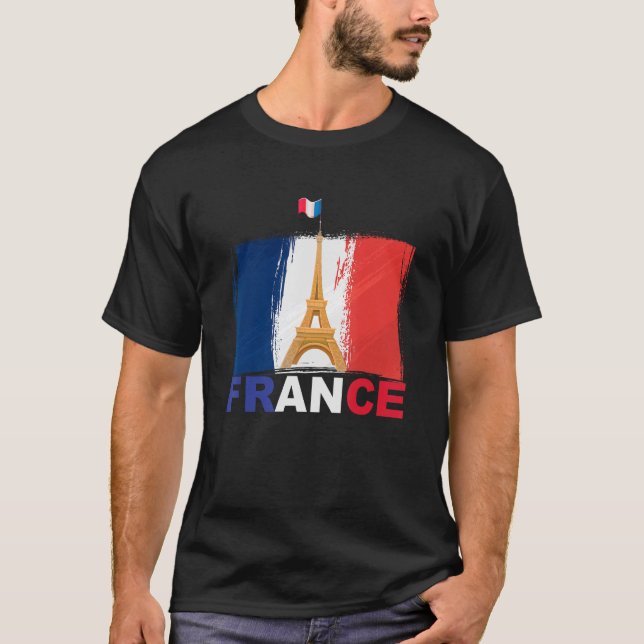 Camiseta france paris (Frente)