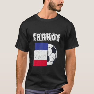 Camiseta France Soccer Team Flag