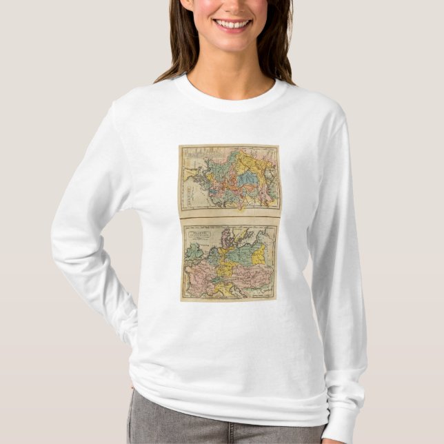 Camiseta France, suiça, Alemanha (Frente)