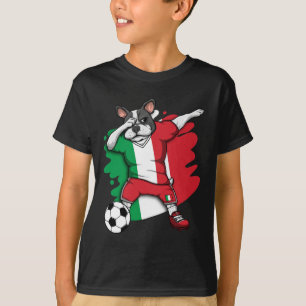 Camiseta Francês Buldogue Itália Futebol Fãs de Jersey