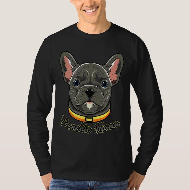 Camiseta Francês Buldokids Frenchie Mama (Frente)