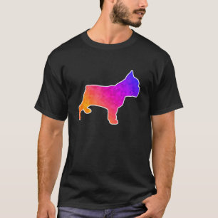 Camiseta Francês Bulldog Ar Low Poly