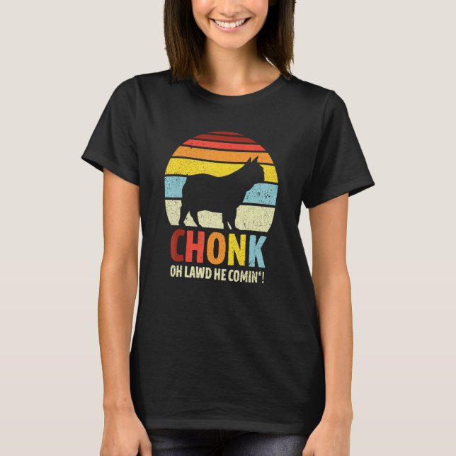 Camiseta Francês Bulldog Dog Chonk (Frente)