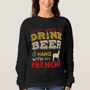Camiseta Francês Bulldog Frenchie Pai Beer Lover