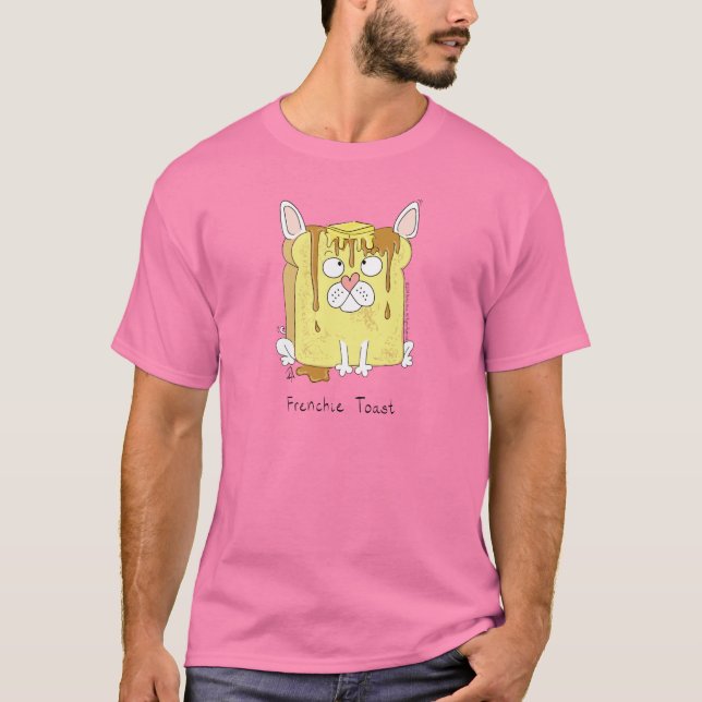 Camiseta Francês Bulldog Funny Frenchie (Frente)