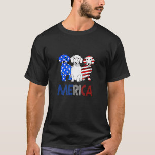 Camiseta Francês Bulldog Usa 4 De Julho Americano Frenchie
