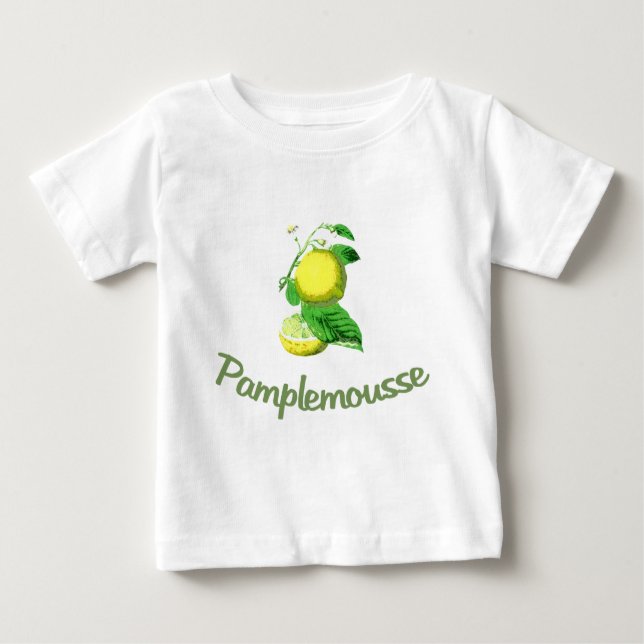 Camiseta Francês de Pamplemousse para a toranja (Frente)