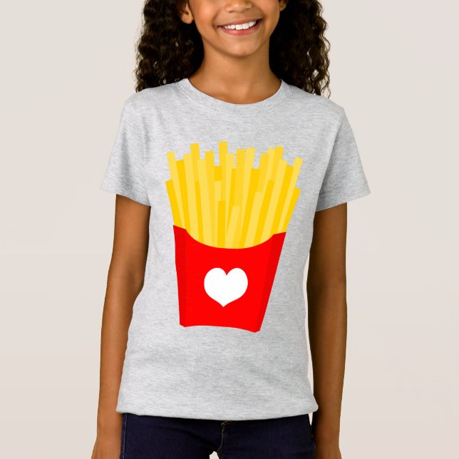 Camiseta Francês Fry Love (Frente)
