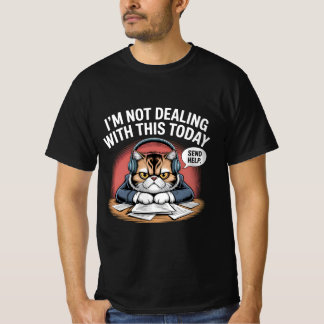 Camiseta "Francês rabugento: Francês demais para sorrir de